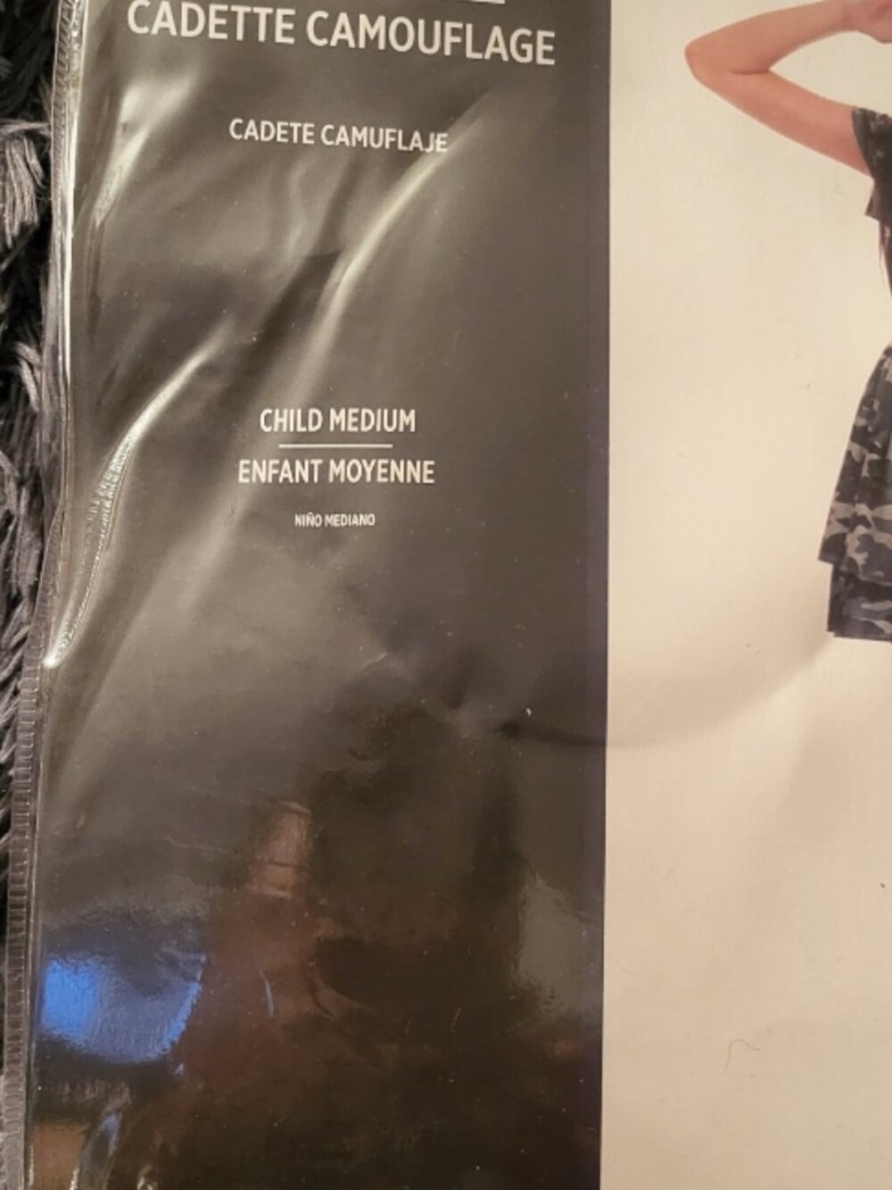 Girls camouflage citume